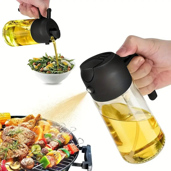 Oil Sprayer & Dispenser Bottle (500ml) |š„FLAT 50% SAVINGš„