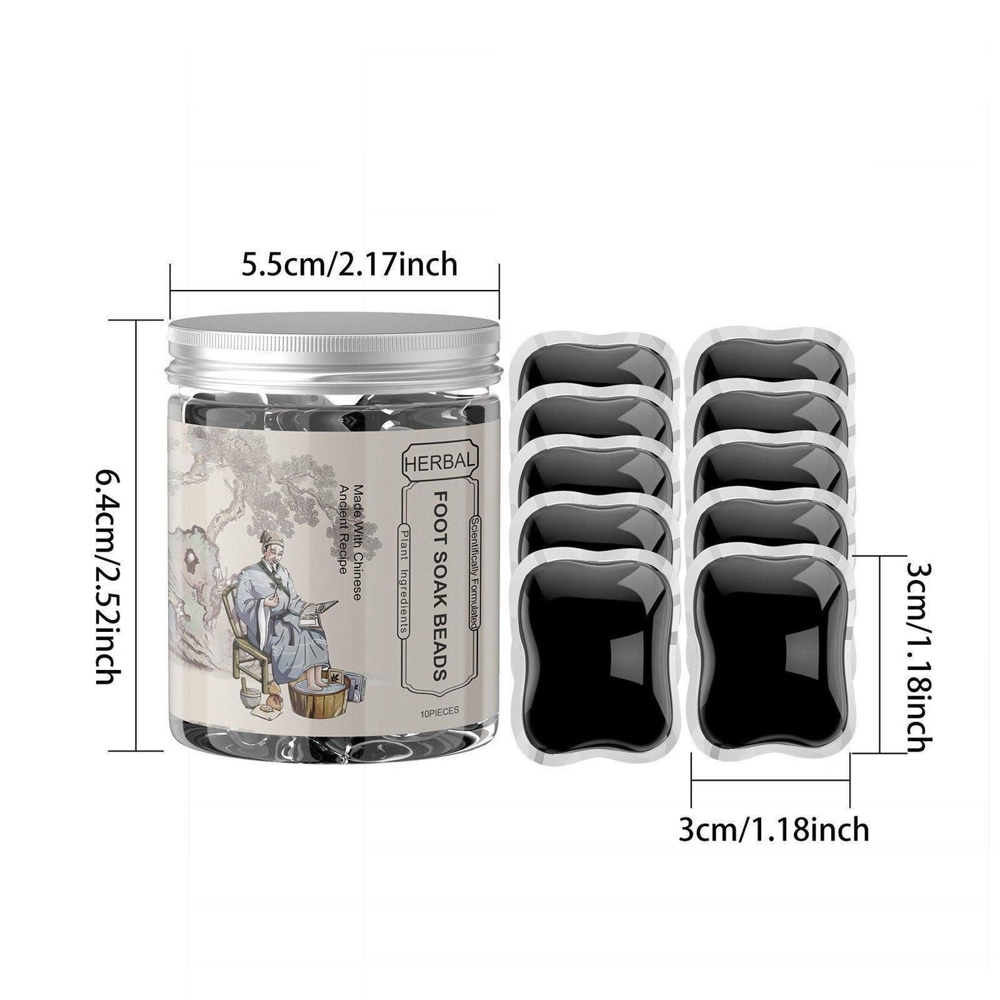 Herbal Foot Soaking Beads |đ„PACK OF 10 PCSđ„