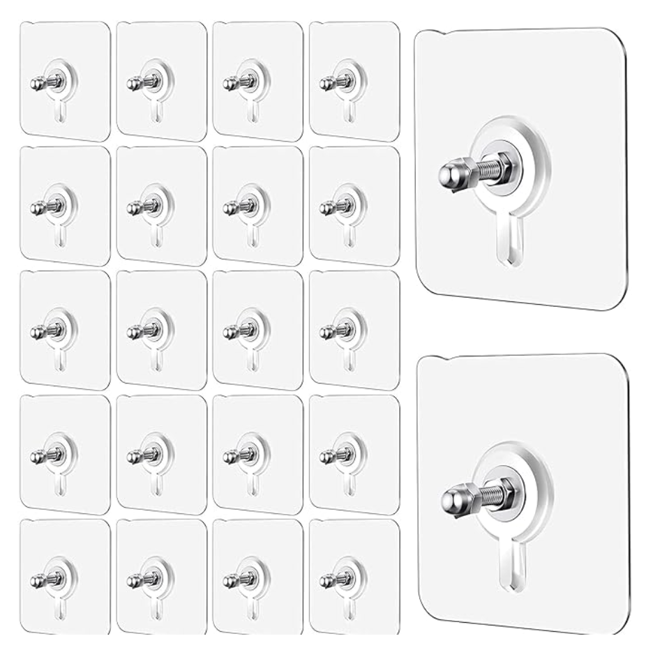 NO DRILLING SCREW WALL HOOKS |đ„PACK OF 10 PCSđ„