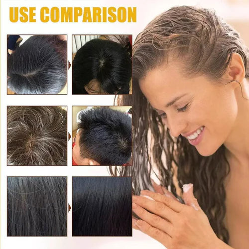 Japanese Long Lasting Natural Hair Dye Shampoo ( Buy 1 Get 1 Free )š„š„