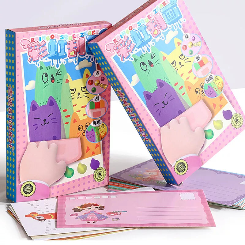 Rainbow Dot Painting Art Kit |š„FLAT 50% SAVINGš„